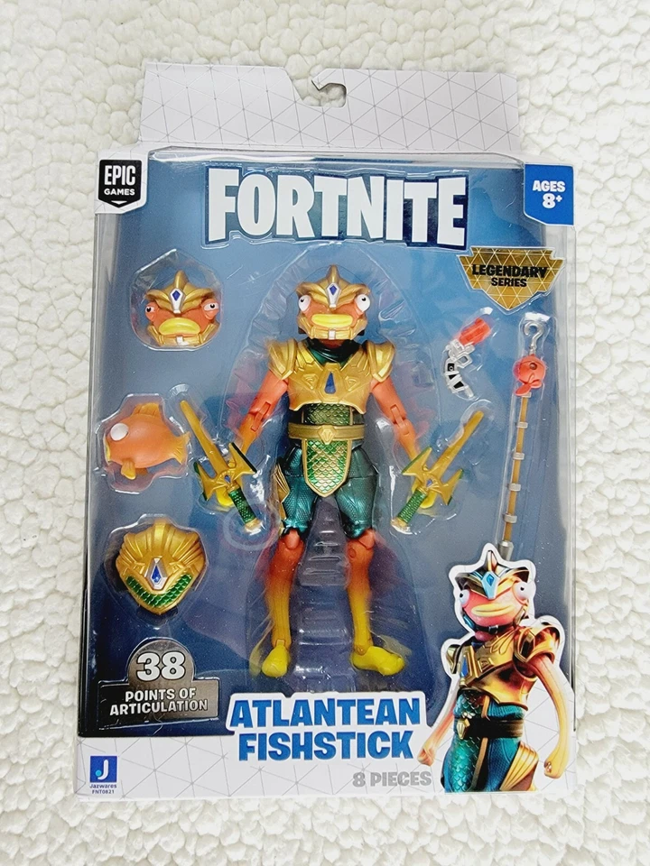 Fortnite Atlantean Fishstick Legendary Series 6" Action Figure Jazwares Epic