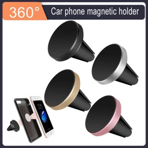 Car phone magnetic holder 360 Car Dashboard Mount For iPhone Samsung Galaxy - Picture 1 of 16