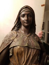 ORIENTALIST Museum Quality Goldscheider Masterpiece Sculpture Stamped and Signed