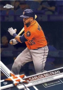 (11) 2017 Topps Chrome Update Carlos Beltran Karte LOT #HMT47 Astros - Bild 1 von 1