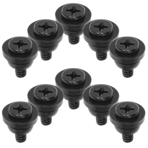 10 Pcs Disque Dur Amortissement Vis Disque Dur Kit de Montage Boîtier Ordinateur Vis - Photo 1/12