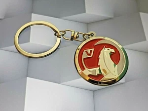 Vauxhall New Red Logo Design Keyring with Free Red Velvet Gift Pouch (S1R) - Picture 1 of 6
