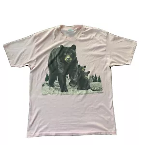 Vintage 1987 Harlekin Single Stitch Mama Bear And Cubs T-Shirt Gr. XL USA 80s - Bild 1 von 10