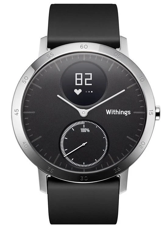 Withings Steel HR 40mm case - Fitnessuhr mit Herzfrequenzmessung