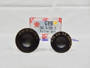 TAIDA PERFORMANCE GY6 (2V) JUEGO DE VÁLVULAS GRANDES 30,5mm ENTRADA / 26,5mm ESCAPE - Imagen 1 de 2
