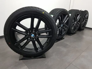 NEU BMW Winterreifen 5er G30 G31 19 Zoll Felgen Winterräder Rial schwarzmatt! - Bild 1 von 6