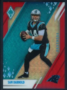 2021 Panini Phoenix Red Serial Numbered #'d/250 Sam Darnold #17 With Freebies - Bild 1 von 2