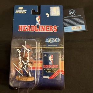🤩HORACE GRANT SIGNED/AUTOGRAPHED ORLANDO MAGIC HEADLINERS FIGURE NIP As Pics🏀 - Picture 1 of 8