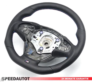 Tausch Tuning Abgeflacht Leder Lenkrad für BMW F25 X3 F26 X4 2n - Bild 1 von 4