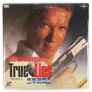 True Lies (1994) Korean Laserdisc LD Korea Arnold Schwarzenegger [wear] - Picture 1 of 8