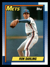 1990 Topps Ron Darling  New York Mets #330 Centered Mint Baseball Card