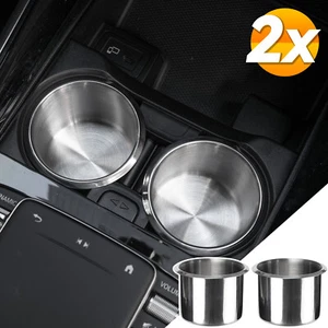 Universal For Car Truck Marine Boat Camper RV Stainless Steel Cup Drink Holders - Picture 1 of 12