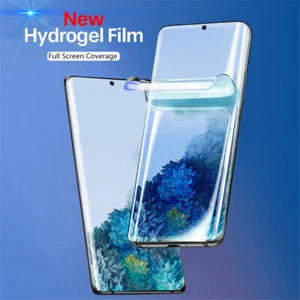 Hydrogel Film For Samsung Galaxy S23 Ultra S20 FE S21+ S22 S10 Screen Protector - Picture 1 of 17