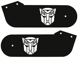 Transformers Stern Laser-Cut Metal Hinges 1974 - Picture 1 of 4