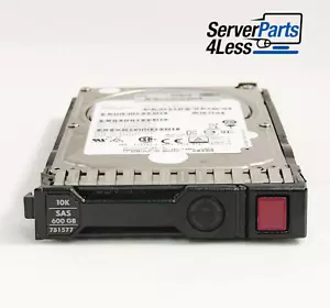 781577-001 HP 600GB 12G SAS 10K 2.5IN SC ENT HDD 781516-B21 New Bulk - Picture 1 of 5