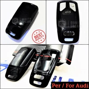 Cover Protettiva RIGIDA Chiave PER Audi A4 B9 guscio NERO Mascherina Telecomando - Foto 1 di 10