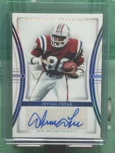 Holograma plateado Panini National Treasures Irving Fryar Signatures 2023/25 - Imagen 1 de 2