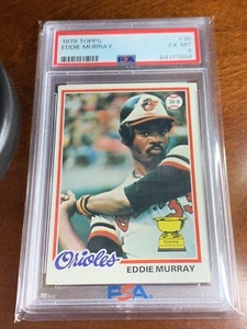 1978 Topps #36 Eddie Murray novato PSA 6 EX-MT a - Imagen 1 de 2
