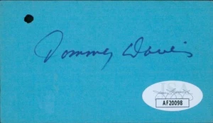 Tommy Davis Los Angeles Dodgers Signed Autograph Ticket JSA Authenticated - Picture 1 of 3