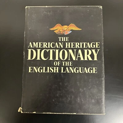 The American Heritage Dictionary Of The English Language 1971 Indexed w/Dust J - Image 1 of 4