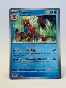 Crawdaunt 048/167 Reverse Holo - Pokemon TCG Twilight Masquerade - Near Mint - Picture 1 of 2