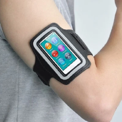 NEW For IPOD NANO 7 GYM  SPORTS WORKOUT ARMBAND WRIST BAND STRAP CASE -ALL COLOR - Image 1 of 4