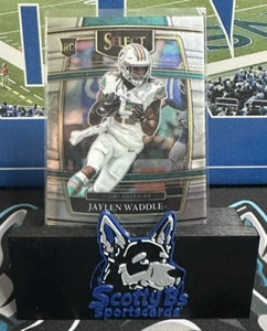 2021 Panini Select Concourse #48 - Jaylen Waddle (RC) - Miami Dolphins - Picture 1 of 3