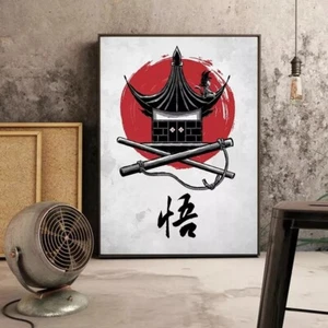 Dragon Ball Canvas Son Goku Unframed 70×100 Cm High Quality Poster Decor - Picture 1 of 11