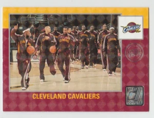 2010-11 Donruss PRESS PROOF #269 Cleveland Cavaliers Team Checklist Card SP /100 - Picture 1 of 2