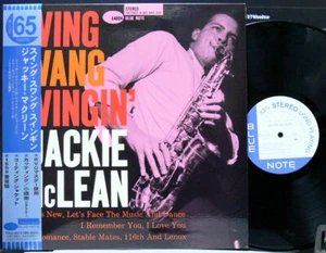 JACKIE McLEAN "SWING SWANG SWINGIN'" BLUE NOTE Japan OBI 180g AUDIOPHILE NM/NM - Picture 1 of 3