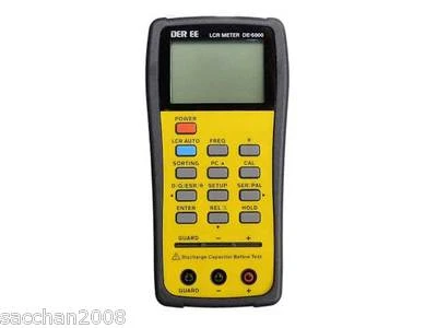 DER EE High Accuracy Handheld LCR Meter DE-5000 from Japan New - Image 1 of 4