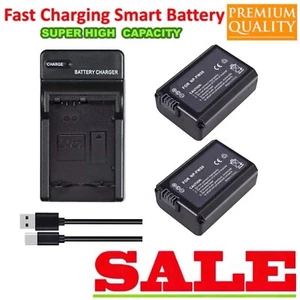 2x NP-FW50 NP FW50 Battery + Led Charger for Sony A5000,A5100,A6000,A6300,A6500 - Picture 1 of 6