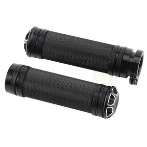 22mm 7/8" Motorcycle Handlebar Hand Grips For Harley Street 500 XG500 XG750 - Picture 1 of 16