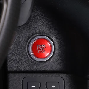 Fits 2022-2025 Tundra Interior Engine Start Stop Button Alloy Trim Cover Plate - Picture 1 of 13