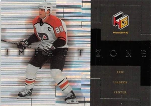 UD HoloGrFx Impact Zone #IZ3 1999-00 Eric Lindros - Imagen 1 de 2