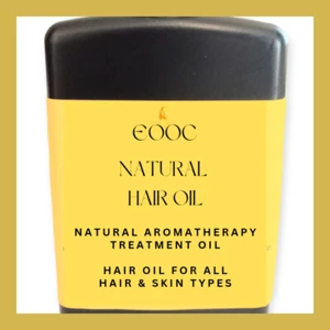 100ml Hair Oil Essential Aromatherapy by EOOC, for Skin Natural, Pure, Vegan UK. - Picture 1 of 1