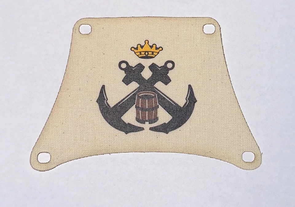 MARKENLOS Segel Hauptsegel kompatibel mit 10320 Eldorado-Festung Piraten