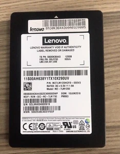 Lenovo PM863 120GB SATA 6Gb/s 2.5" SSD MZ7LM120HCFD SSD0K36443 00LF230 - Picture 1 of 3
