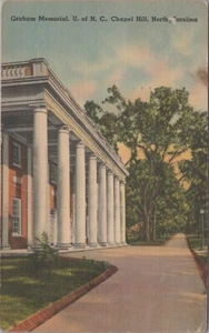 Graham Memorial University of NC Chapel Hill North 1961 PM Postcard B3633.78 - Picture 1 of 5
