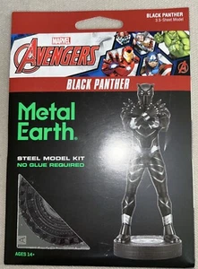 Kit Modelo Metal Earth Acero 3D: Marvel Avengers Black Panther - Imagen 1 de 2