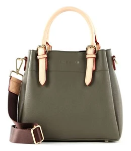 Bolso bandolera Bugatti Ella Top Handle M verde oliva nuevo - Imagen 1 de 5