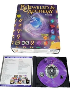 Bejeweled & Alchemy PC Video Game Complete In Box Windows 98/ME CD-ROM Vtg - Picture 1 of 4