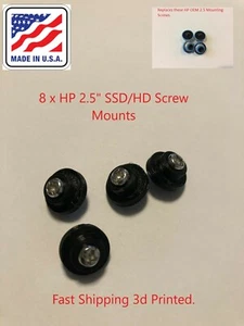 8 X HP HDD Mounting Screws 6000 6005 Pro 8000 8100 EliteDesk ProDesk G1 G2 USFF - Afbeelding 1 van 10