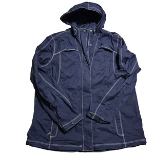 Eddie Bauer Weather Edge Waterproof Breathable Jacket Men XL Blue. - Picture 1 of 5