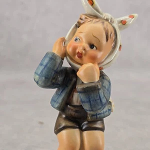 Rara statuina Hummel Goebel ragazzo con mal di denti 217 TMK 2 ape completa - 1950 1959 - Foto 1 di 16