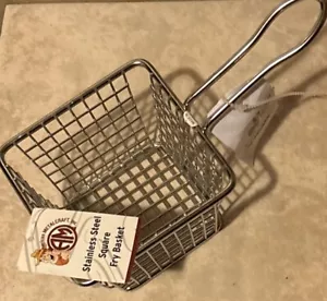American Metalcraft - FRYS443 - Mini 4 in x 4 in Stainless Steel Fry Basket - Picture 1 of 1