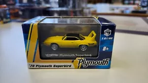 2009 Hot Wheels '70 Plymouth Superbird in Yellow 1:87 - Picture 1 of 6