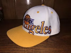 Adidas Snapback NBA Los Angeles Lakers Blanco Gráficos Grandes - Imagen 1 de 8