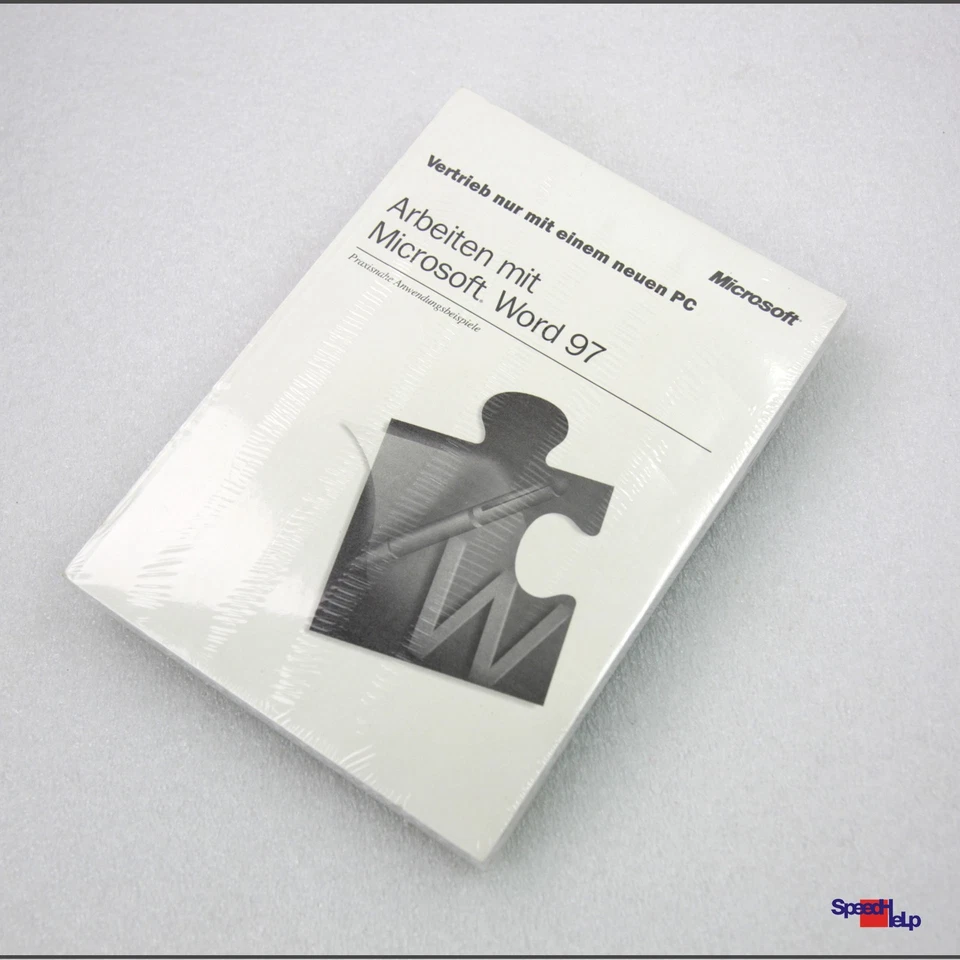 Original Microsoft OEM CD Word 97 For Wiindows 95 98 Manual Id Ms Office - Image 1 of 1