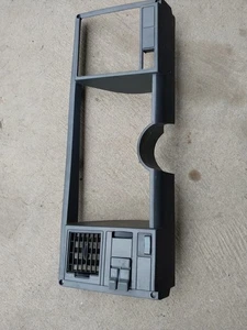 88-94 OEM Chevy GMC Truck Silverado Dash Speedometer Radio Bezel Gray W, Switch - Picture 1 of 5
